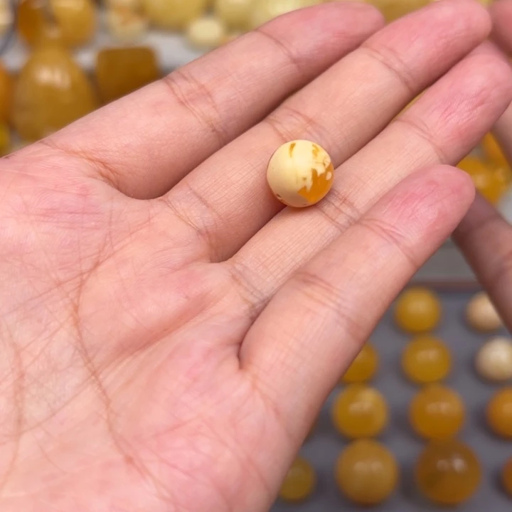 就***骨蜜蜡颈饰未镶嵌蜜蜡