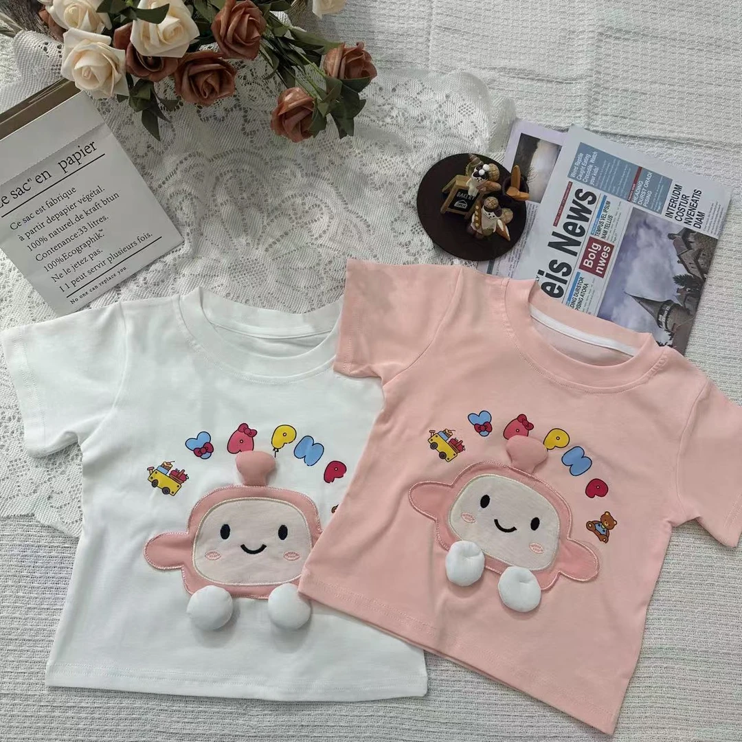 番茄家*夏季上新可爱蛋仔T恤D-W223