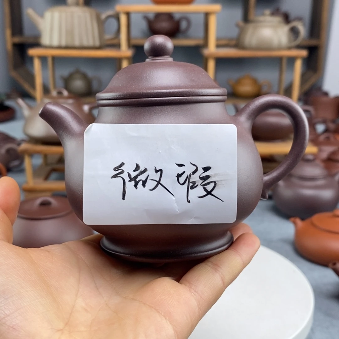 紫砂茶壶天青高潘