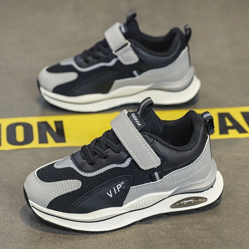 秋冬休闲运动鞋厚底百搭男女童鞋中大童潮鞋四季A-247