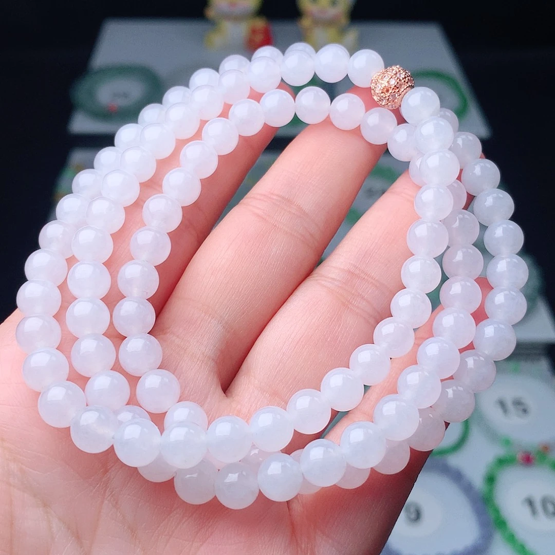 翡翠未镶嵌手链翡翠