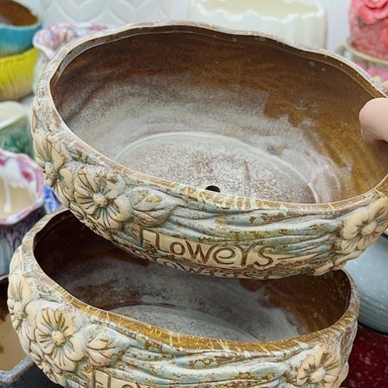 多肉绿植陶瓷花盆