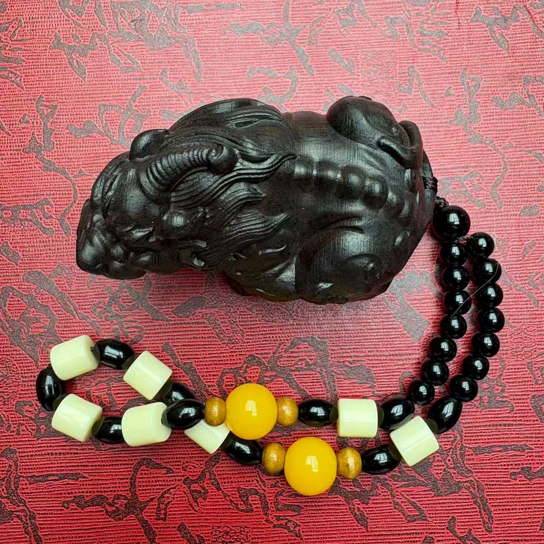 （开总文玩）天然沉香木串220