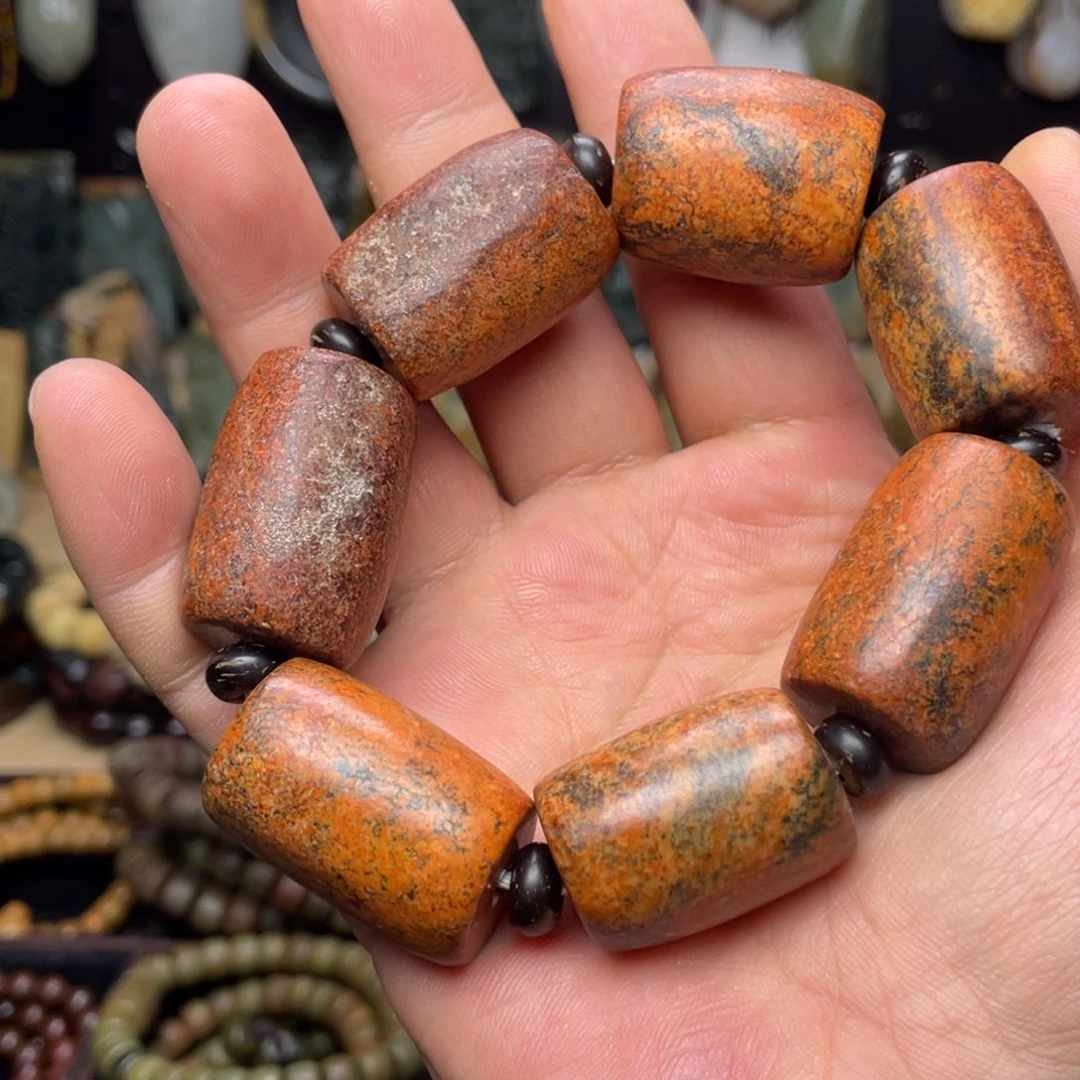 岫岩河磨玉（透闪石质玉）未镶嵌颈饰