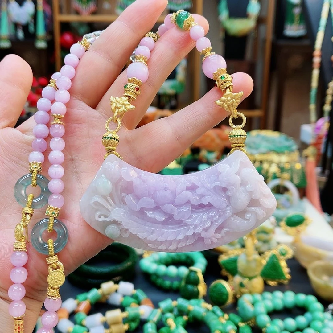 翡翠合金颈饰48小时鉴赏期