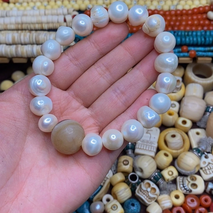 藏传文玩zhen手串漏价出