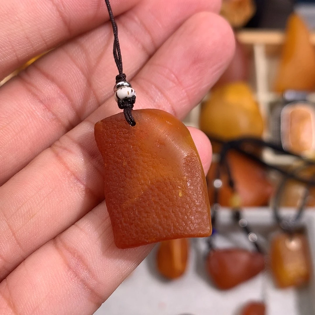 蜜蜡裸石未镶嵌你