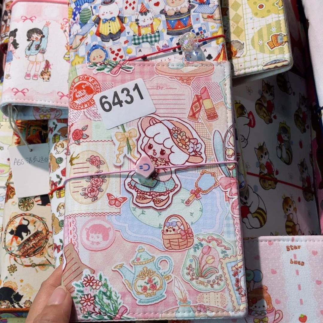 乐***育织绣A6 活页不加纸6431