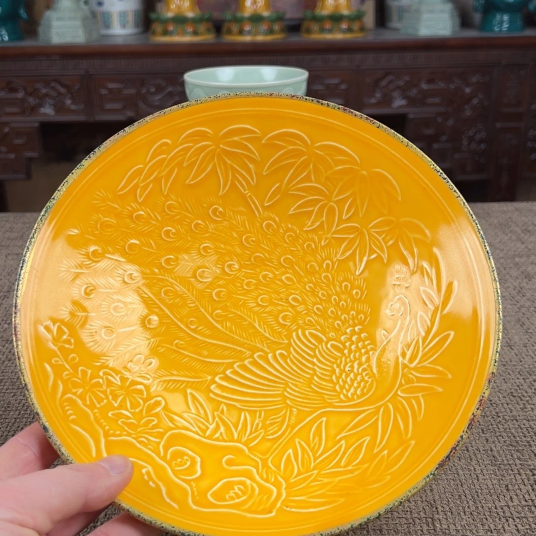 瓷片正能量陶瓷艺术品