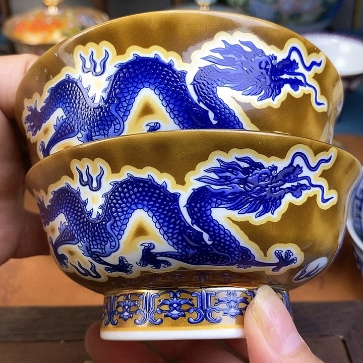 景德镇陶瓷藏式茶碗