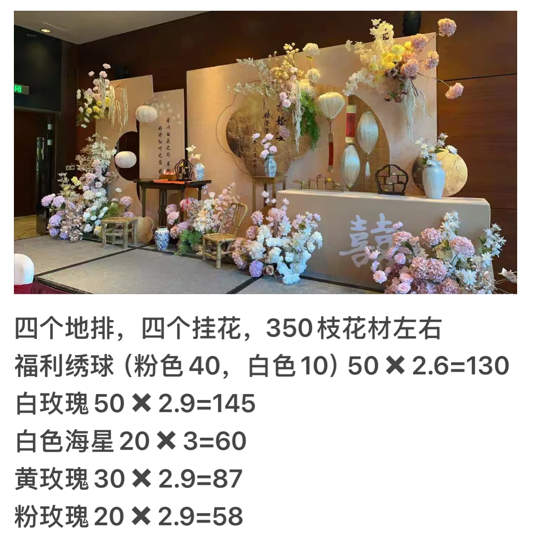 唐朝订婚仿真花专属链接