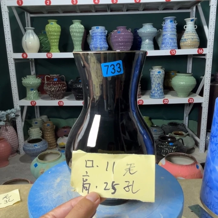景德镇陶瓷花盆花器733
