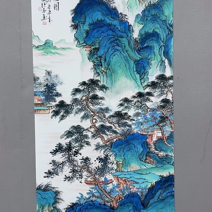 国画纯手绘国画山水画闪购链接