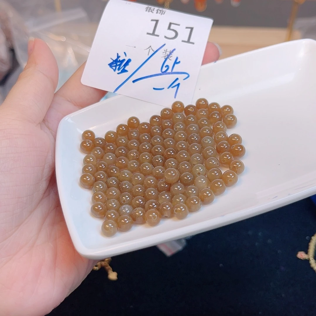 水晶珠宝半成品未镶嵌151 。