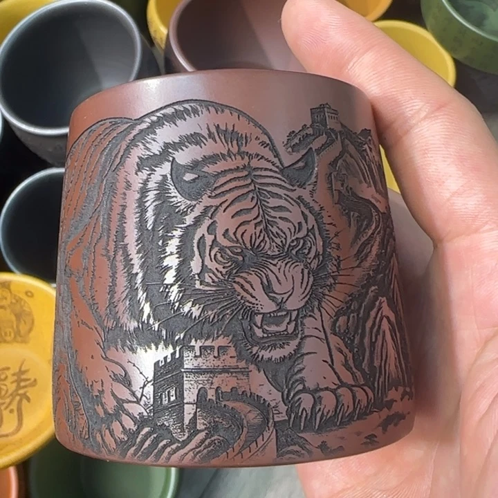 茶杯紫砂全手工制作工艺