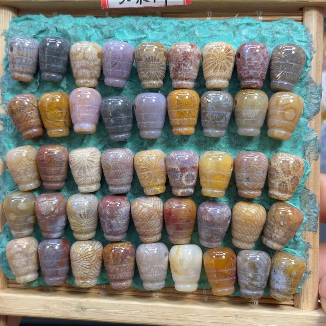 硅化玉未镶嵌颈饰三通30米1个