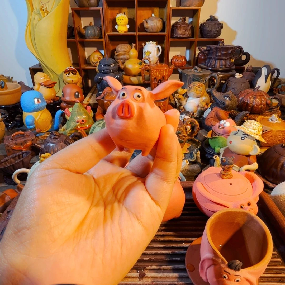 茶壶紫砂纯手工制作过程就是