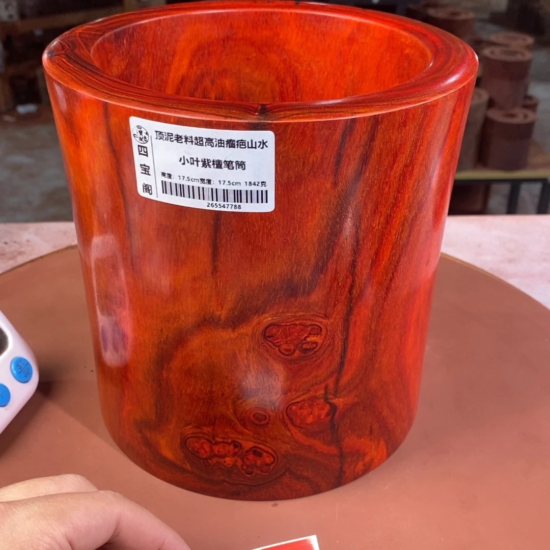 【闪购商品】木景*.笔筒工艺品防漏价