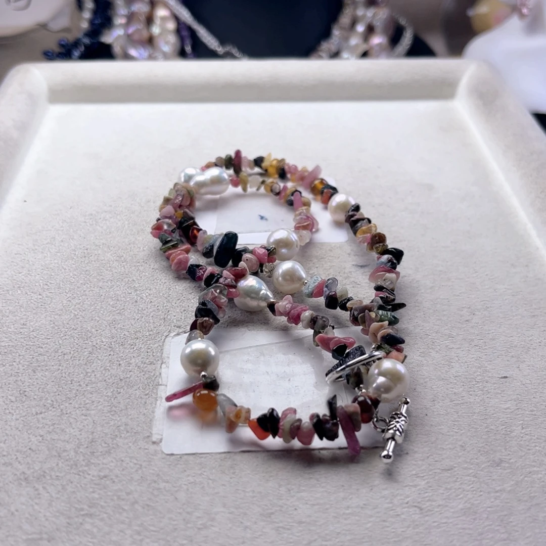 淡水珍珠毛衣链未镶嵌【纯恬】