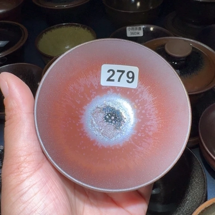 小雨茶盏手工柴烧