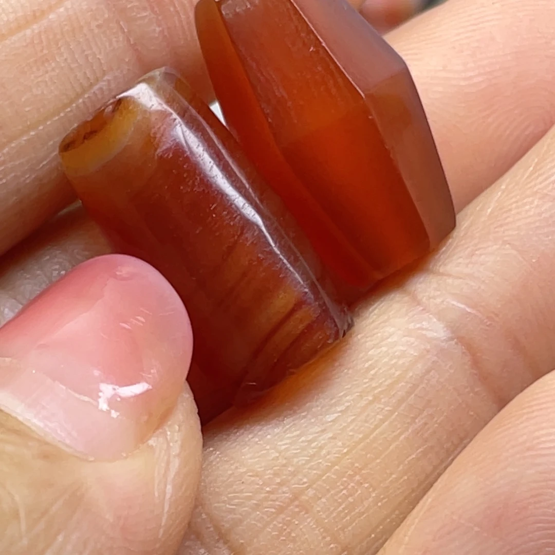 玛瑙/玉髓吊坠未镶嵌橘**丁