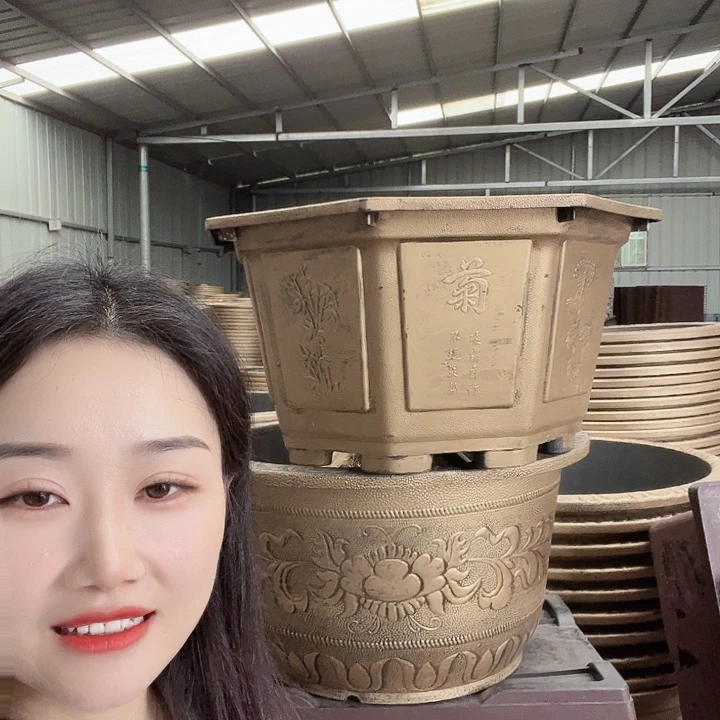 八角80花盆一个有孔