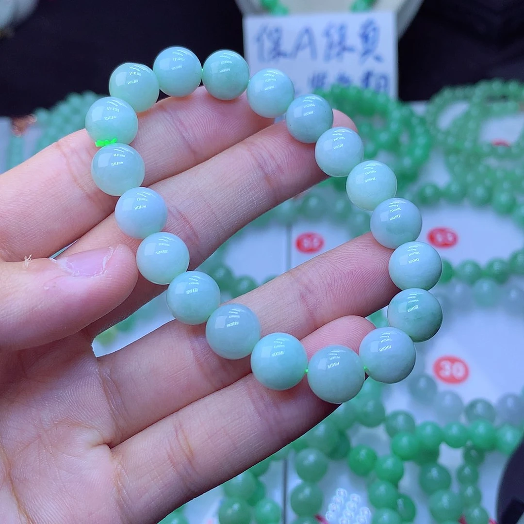 翡翠毛衣链未镶嵌卡10