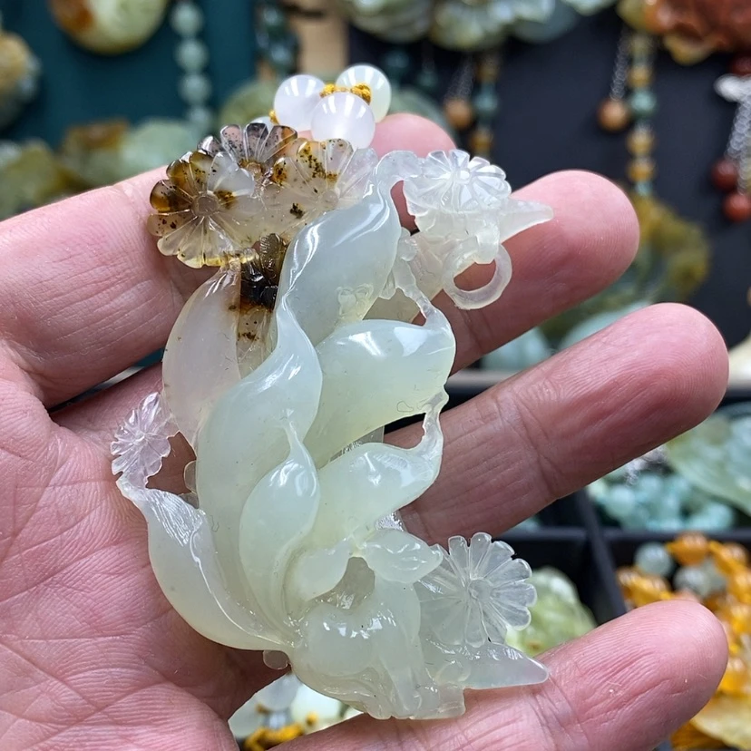 【闪购商品】未镶嵌岫玉吊坠