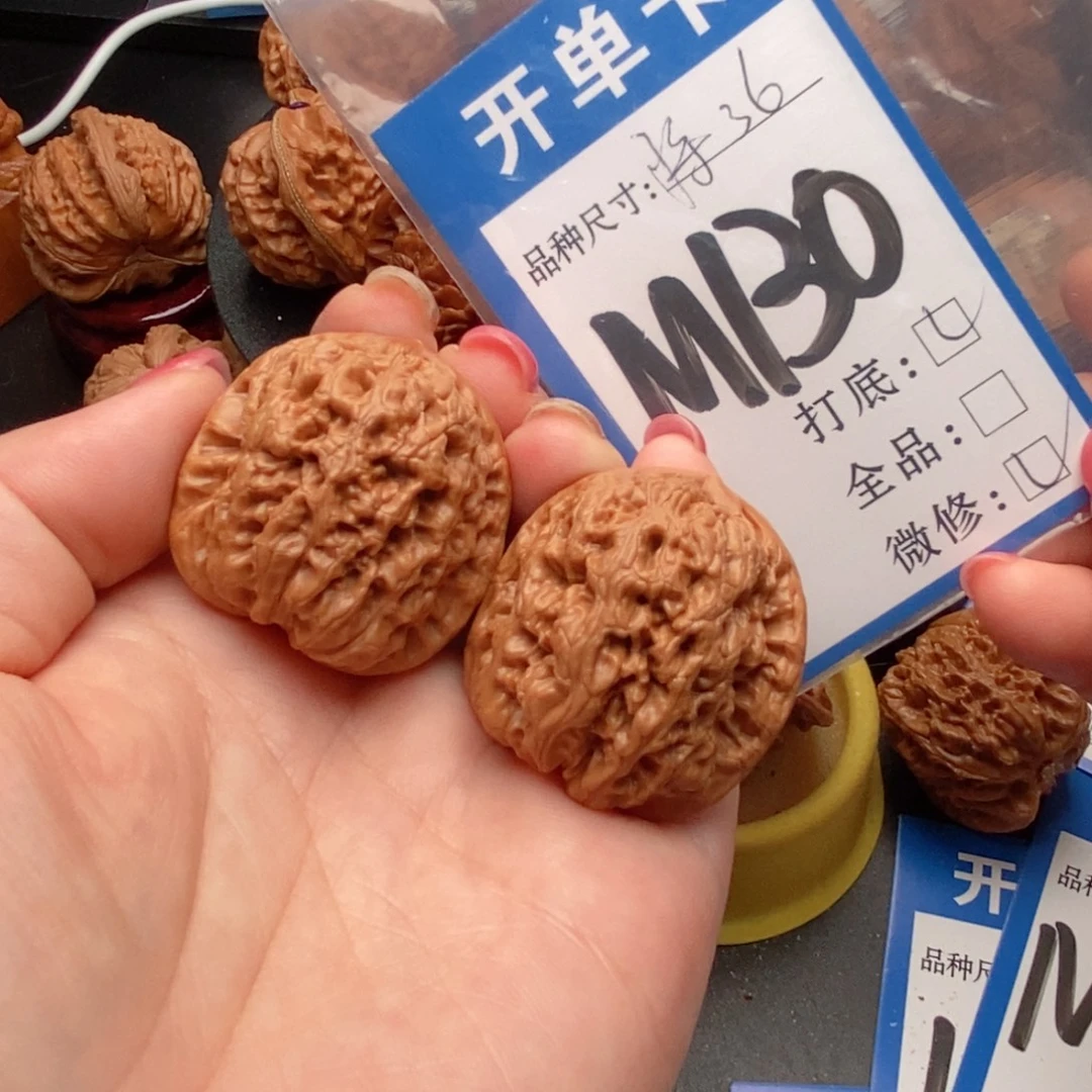 吊坠桃核核桃将军