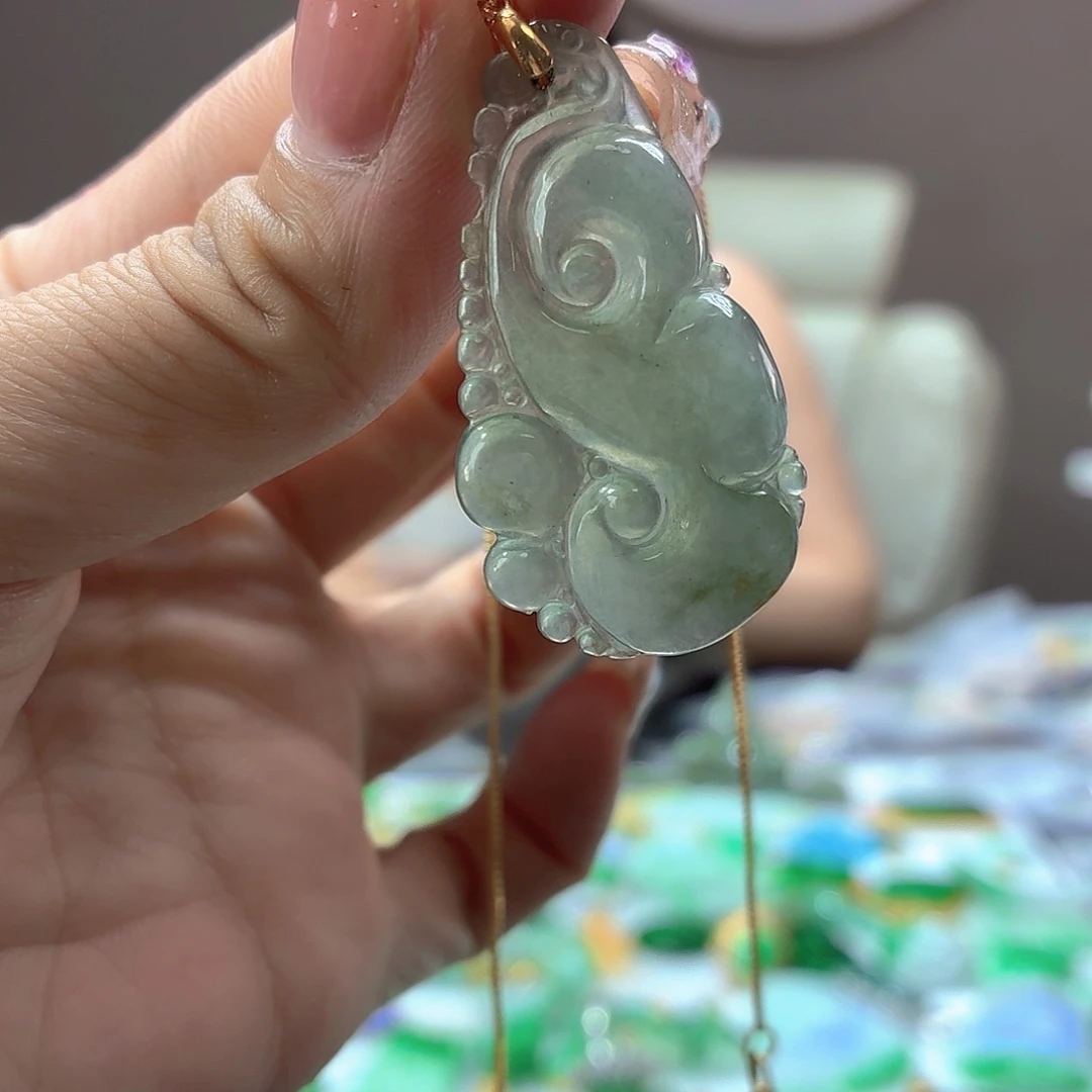 颈饰未镶嵌翡翠翡翠
