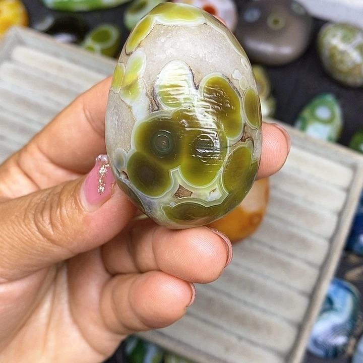 手把件水晶奇石，