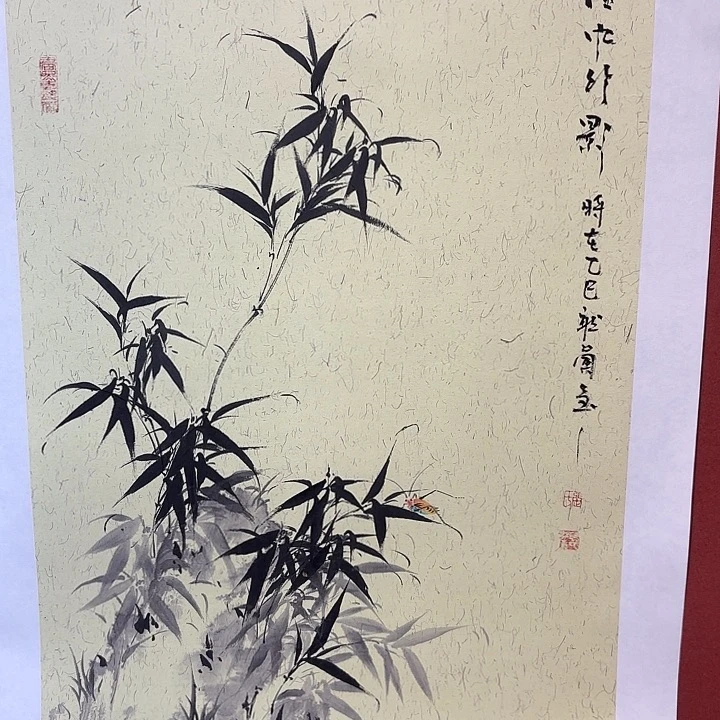 国画听兰老师花鸟