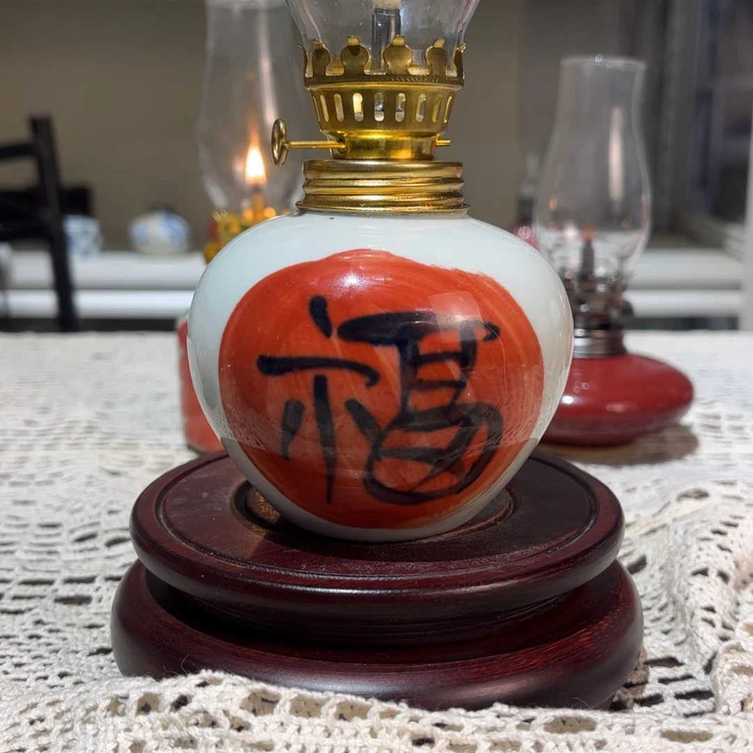 摆件景德镇手工陶瓷灯