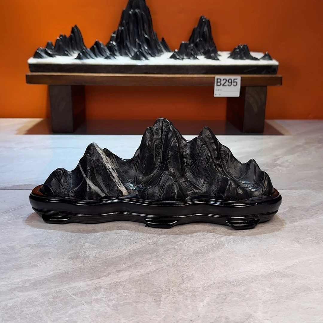 灵璧石雕刻奇石摆件a***n