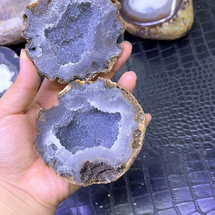 石材乌拉圭聚宝盆摆件