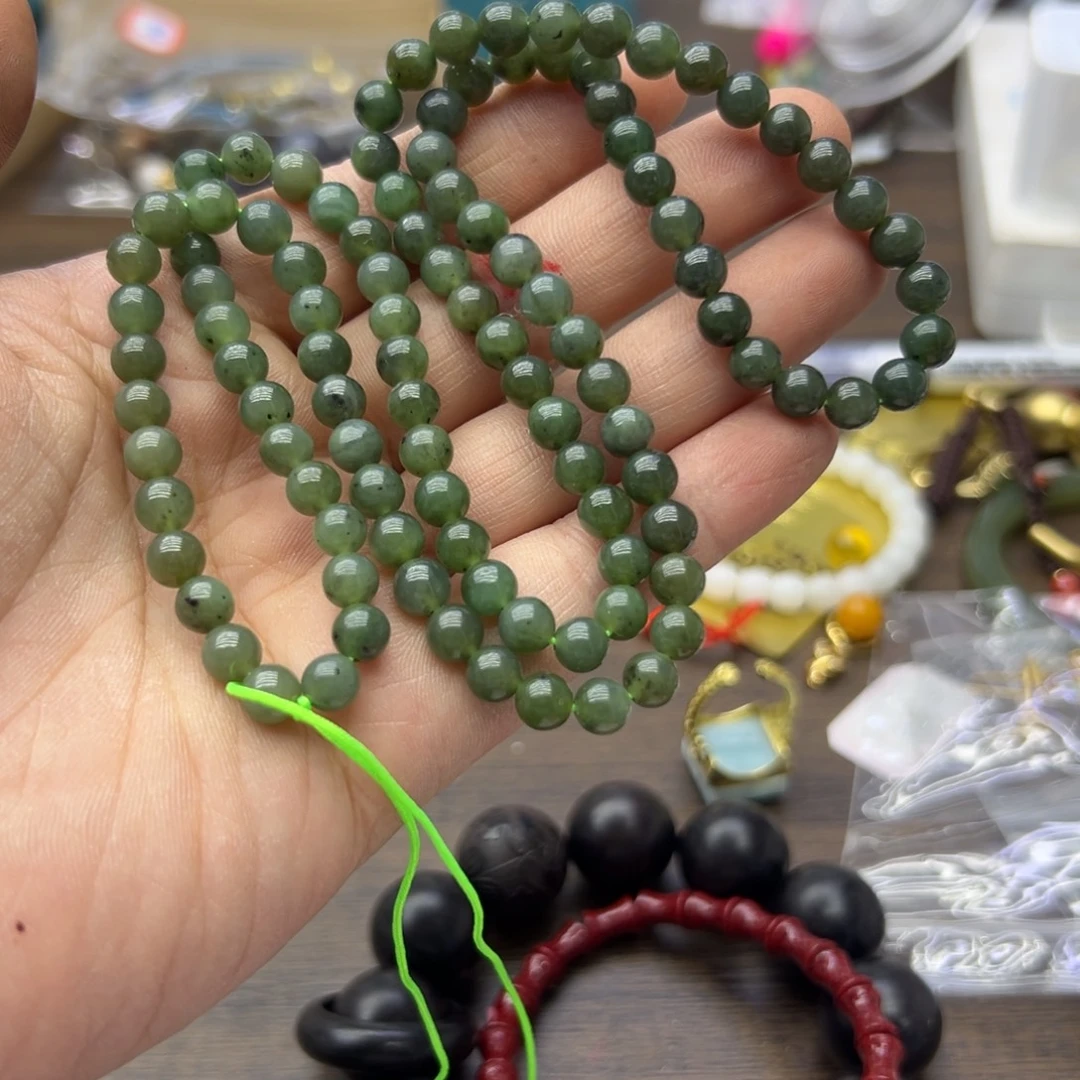 和田玉未镶嵌颈饰300