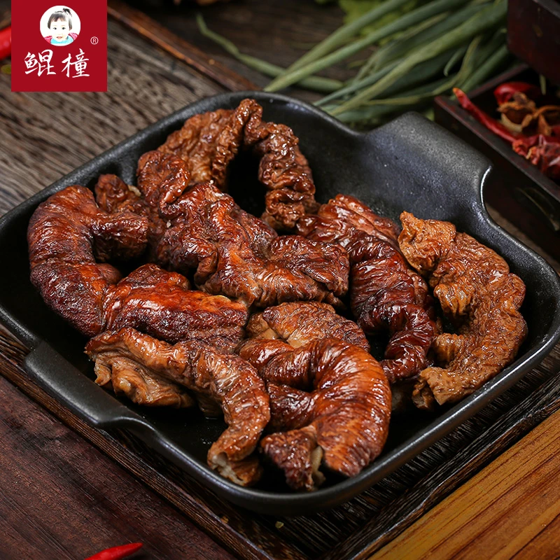 鲲橦 烟熏猪大肠腊肥肠四川烟熏腊肉四川特产