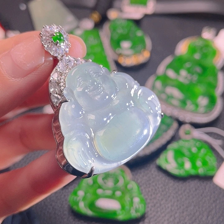 翡翠颈饰未镶嵌32，