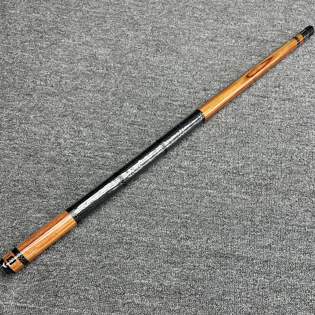 福杆三段式郁金香素面高阶中式八球九球追分分体二分之一大头杆