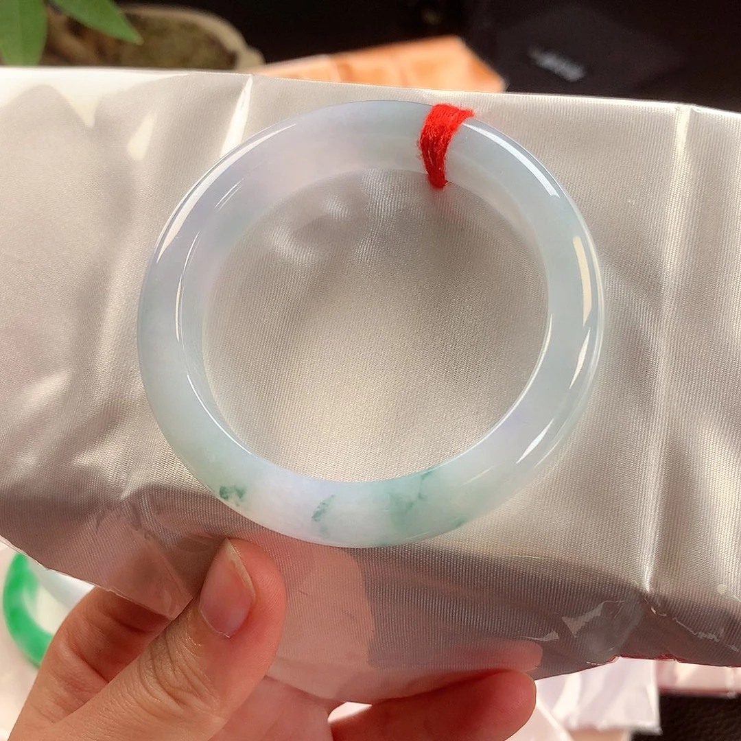 翡翠未镶嵌手镯12号链接