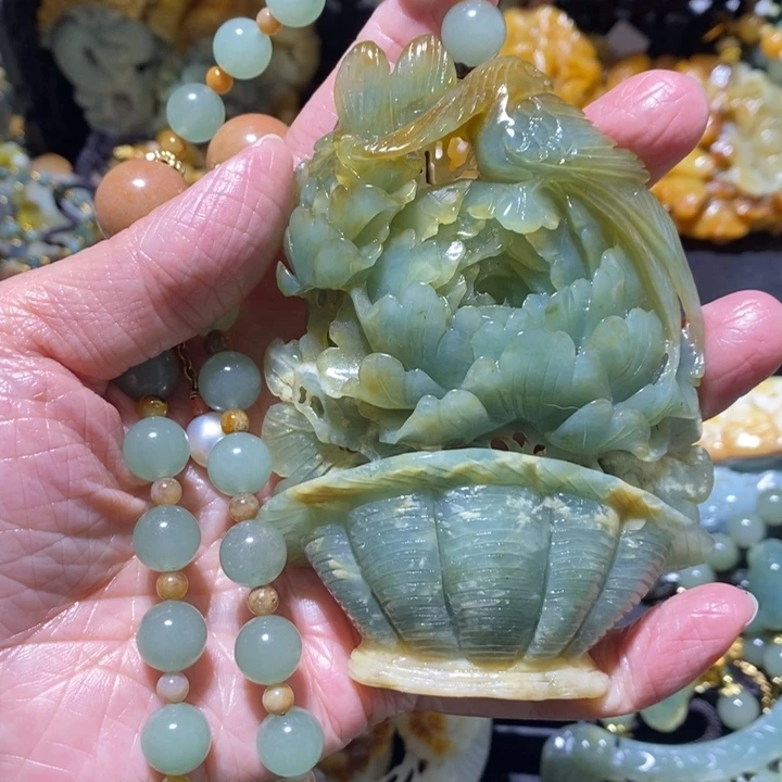 岫玉岫玉吊坠未镶嵌