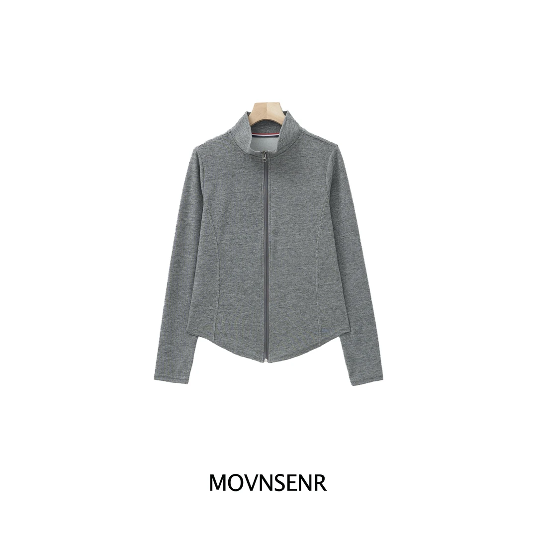 MOVNSENR 「小蛮腰2.0」小蛮腰3D塑形防风短外套T恤 WA6888