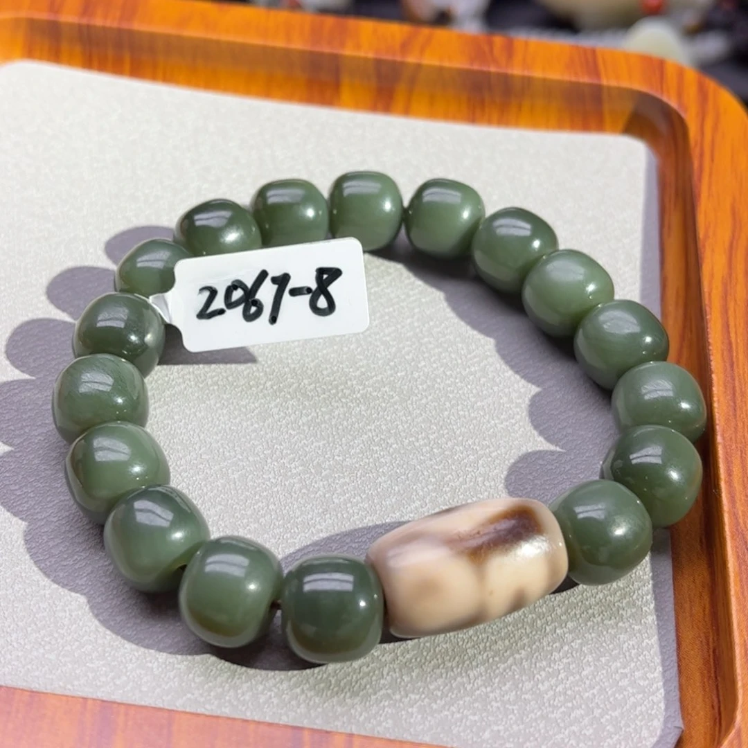 和田玉（碧玉）手串未镶嵌