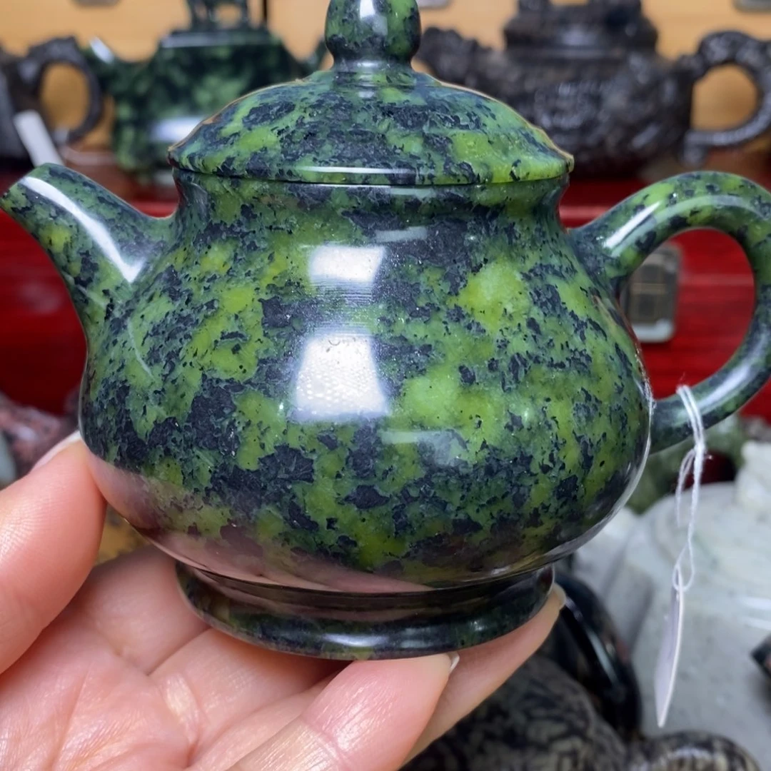 藏玉药王石高品潘壶230cc