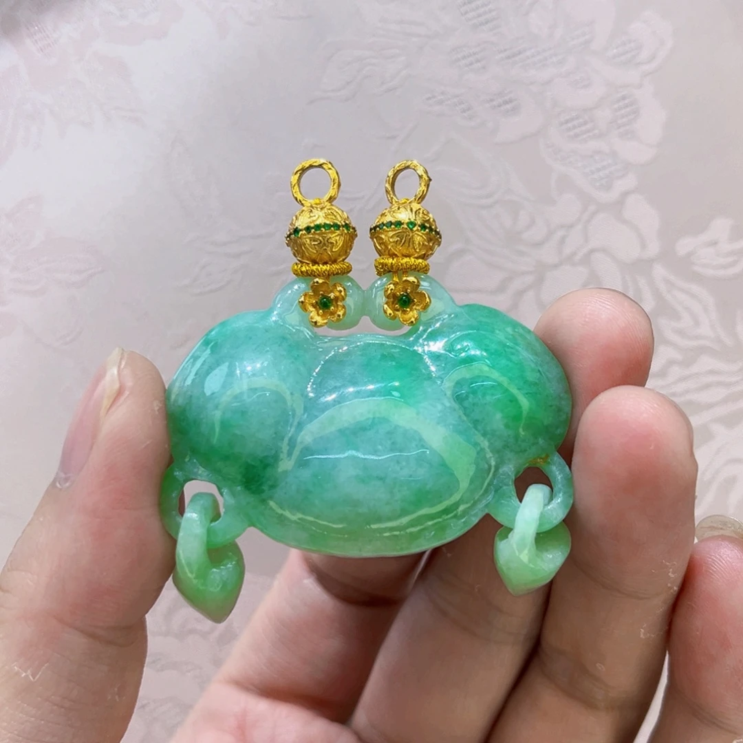 正***翡翠合金吊坠(不含链)代编织