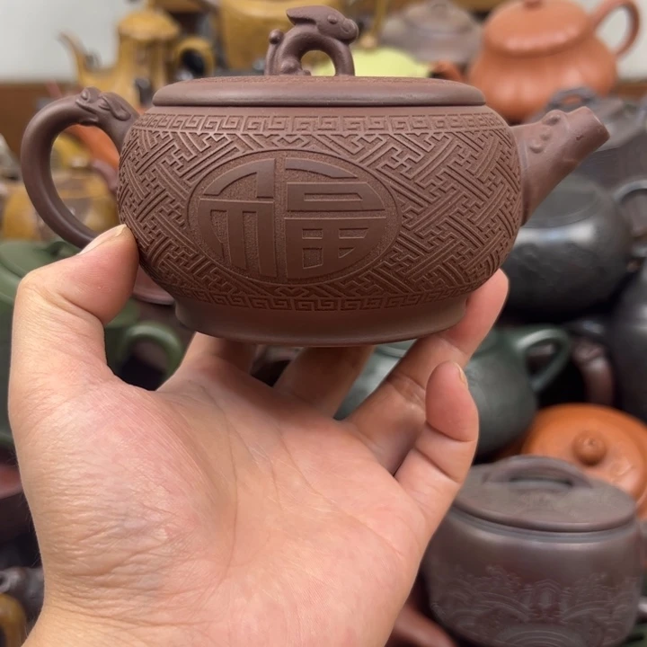 茶壶紫砂紫砂壶微瑕