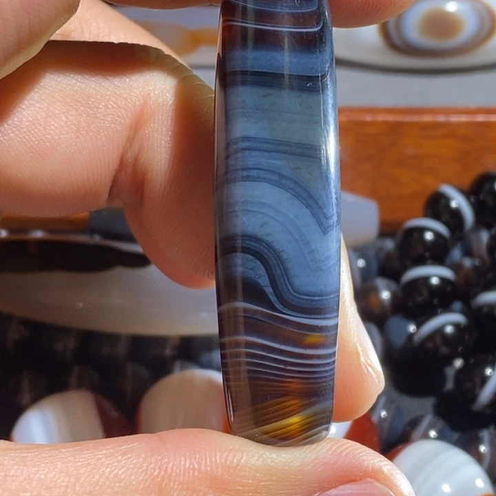 玛瑙/玉髓未镶嵌项链