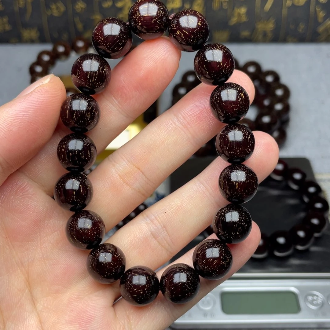 檀香紫檀（小叶紫檀）1.2 17颗 满金星