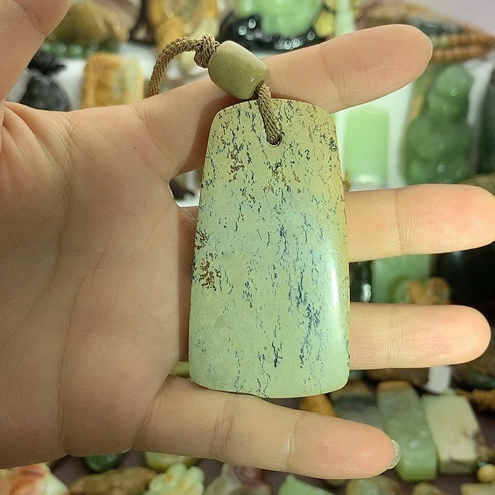岫岩河磨玉（透闪石质玉）未镶嵌挂件