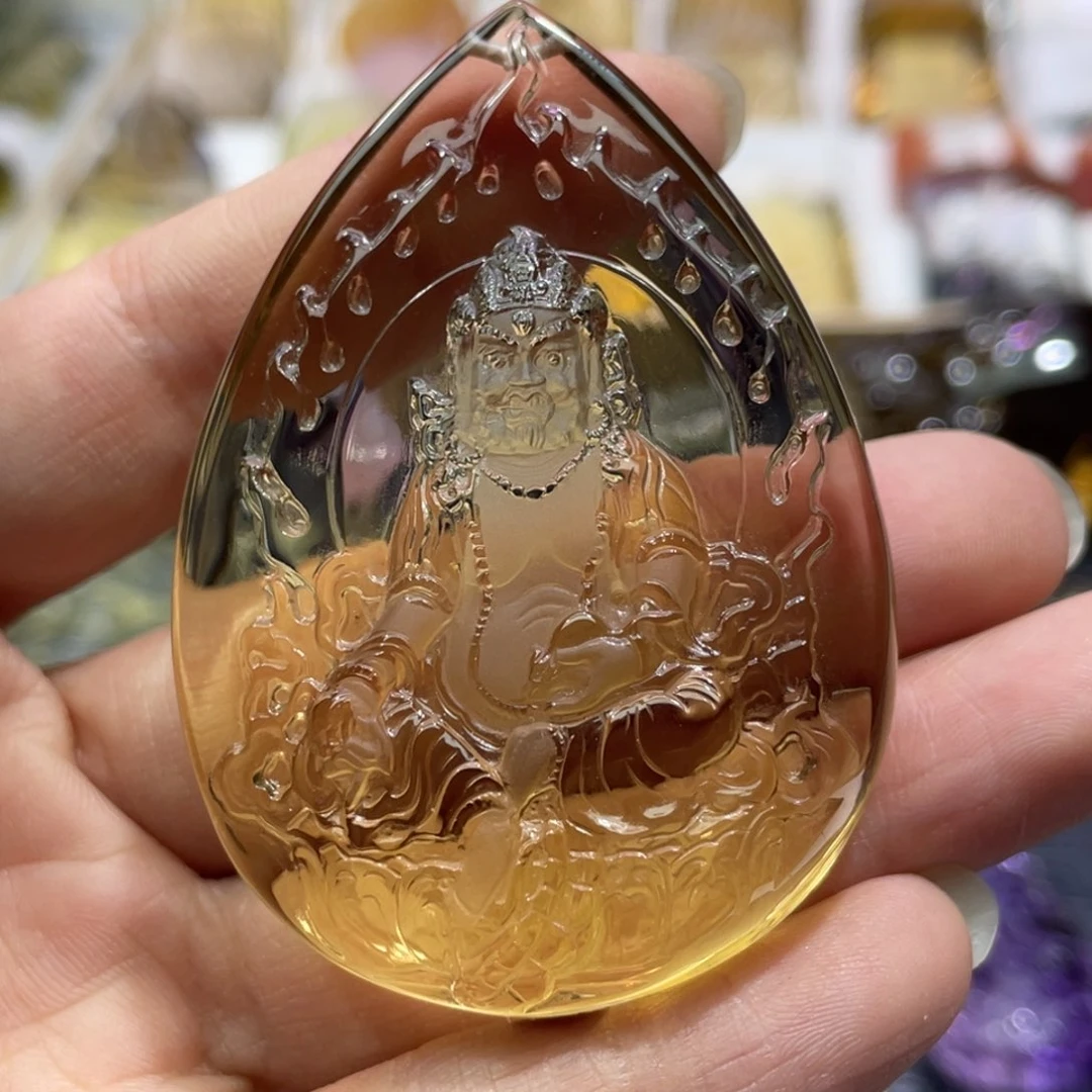 水晶颈饰未镶嵌定制